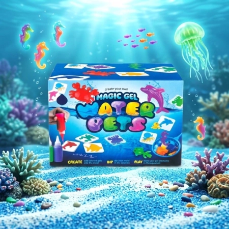 Magiczne figurki żelowe 3D – zestaw XXL 20 żeli – zdjęcie 6